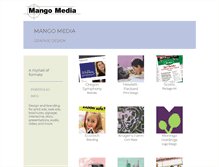 Tablet Screenshot of mangomediadesign.com